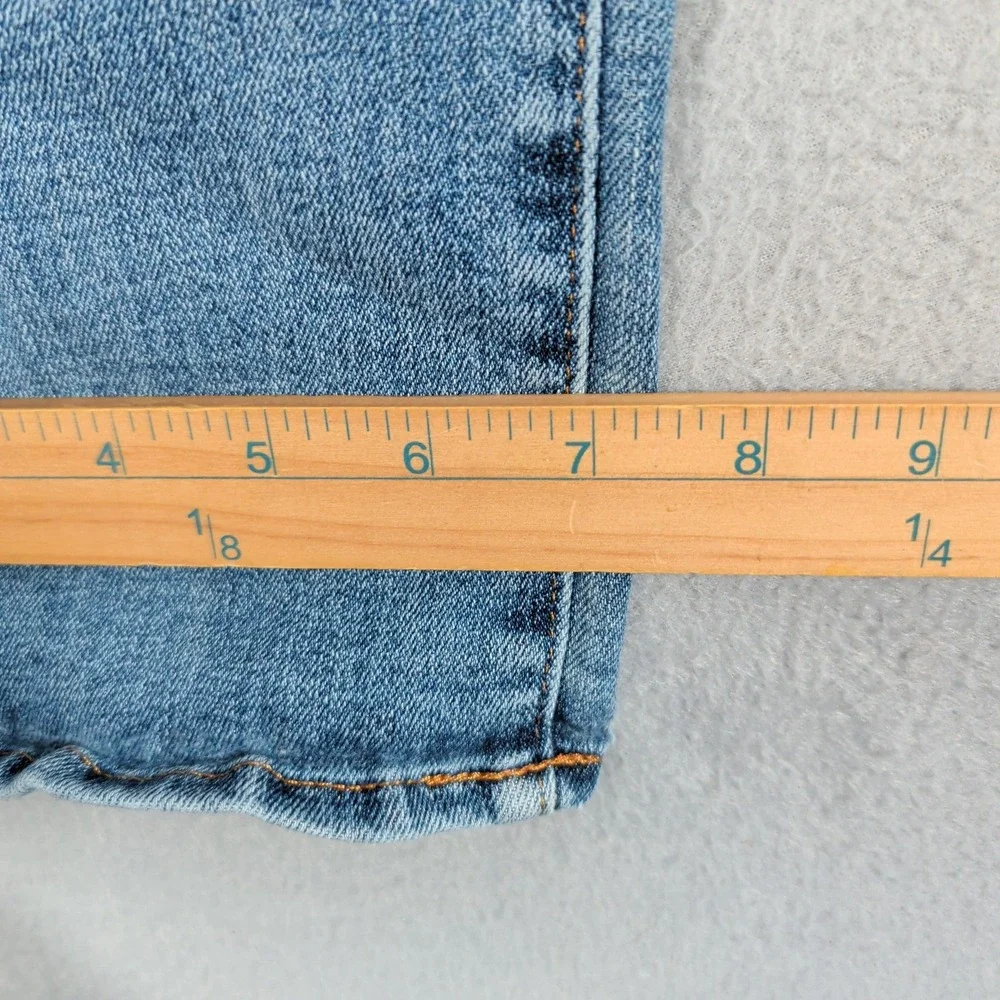 American Eagle Jeans Mens 36x34 Blue Athletic Straight Airflex Temp Tech Denim